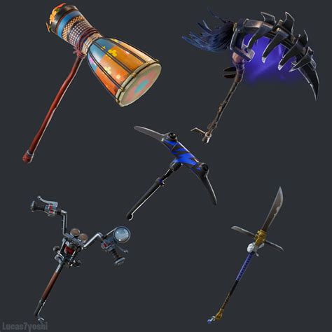 Fortnite Datamine Uncovers New Skins Gliders Pickaxes And More