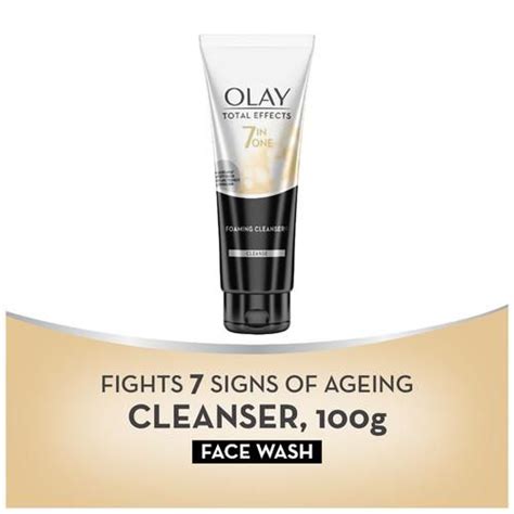 Buy Olay Face Wash Cleanser Total Effects Anti Ageing 100 Gm Online At