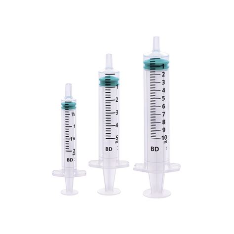 10ml Bd Emerald Disposable Sterile Syringe Reflex Medical