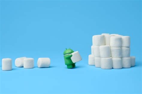 An Image Of Marshmallows With The Caption Android 6 0 Marshmallow