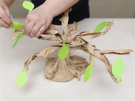 3 Ways To Make A Tree Out Of Paper Wikihow