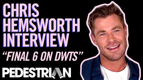 Dancing With The Stars Made Chris Hemsworth A Better Dancer Youtube