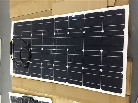 Clean Sunpower Flexible Solar Panels Green Energy 100w Flexible Solar