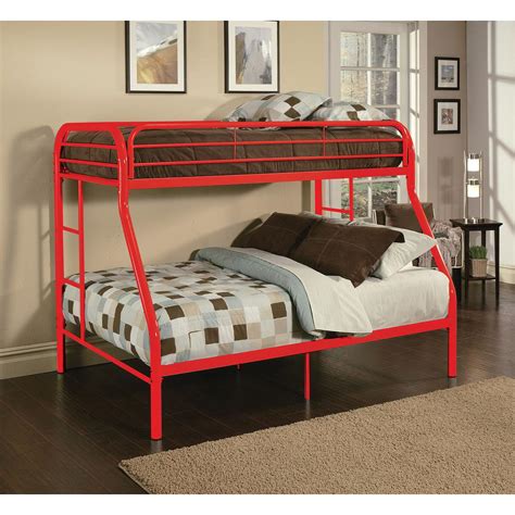 Acme Furniture Tritan Twin Over Full Metal Kids Bunk Bed 02053rd The