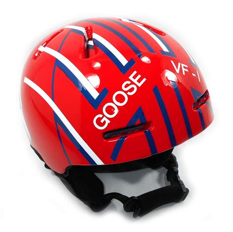 Med filmen fick tony sitt stora genombrott som filmregissör. Custom Painted Helmet Gallery - Top Gun Goose helmet