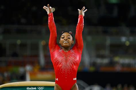 Simone Biles Wins Olympic Gold In Vault In First For Us