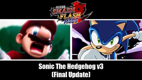 Ssf2 Mods Sonic The Hedgehog V3 Final Update Youtube