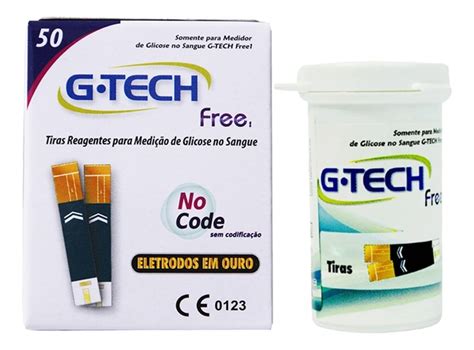 Tiras De Glicemia G Tech Free Lancetas G Tech Mz Med