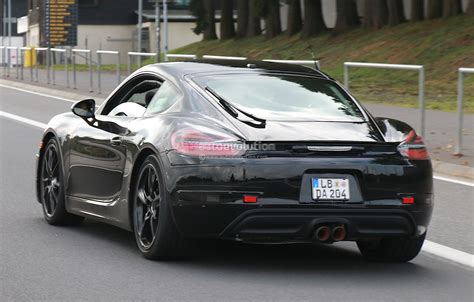 Porsche Cayman Facelift Spied Theres A Flat Four Turbo In Here Autoevolution