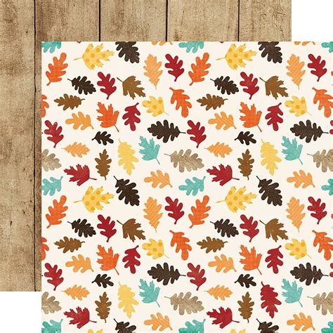 Echo Park A Perfect Autumn Lovely Leaves Paper Echo Park Paper