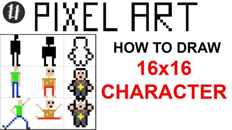 16 Bit Pixel Art Character