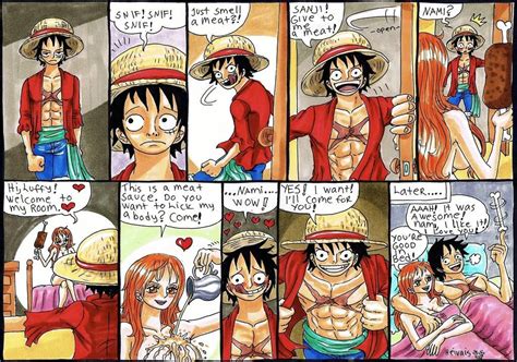 A Meat Sauce By Heivais On Deviantart One Piece Manga One Piece Luffy One Piece Comic