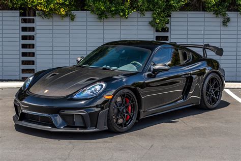 Used Porsche Cayman GT RS Weissach For Sale Sold ILusso Stock