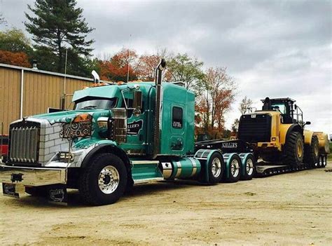 Kenworth Custom T800 Heavy Haul Big Rig Trucks Kenworth Trucks Big