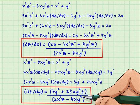 Example 5 find y′ for each of the following. How to Do Implicit Differentiation: 7 Steps (with Pictures)
