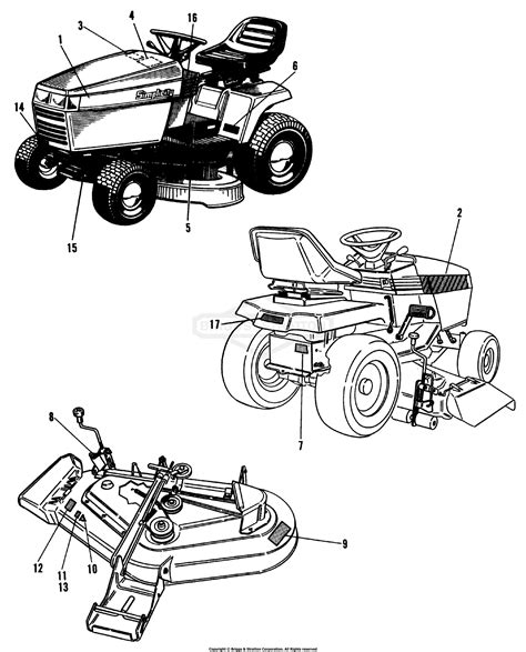 Simplicity Riding Mower Parts Diagram Images And Photos Finder