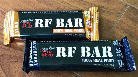 Why did rich piana create the 5% label? Rich Piana's Real Food Bars. - YouTube