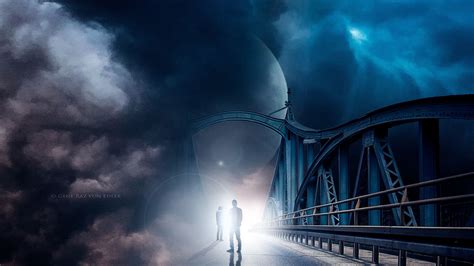 The Bridge Of Destiny Gene Raz Von Edler Digital Art Fantasy