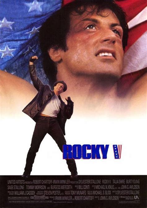 Cartel De La Película Rocky V Foto 2 Por Un Total De 2