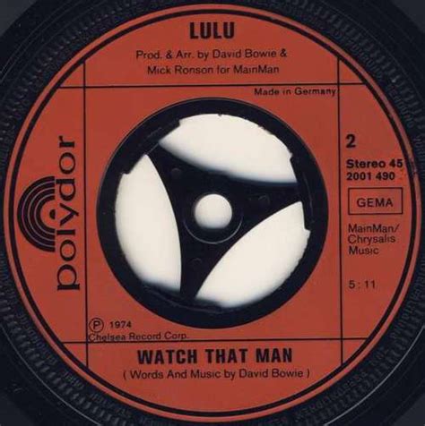 lulu the man who sold the world watch that man 7 single vinyl schallplatten shop