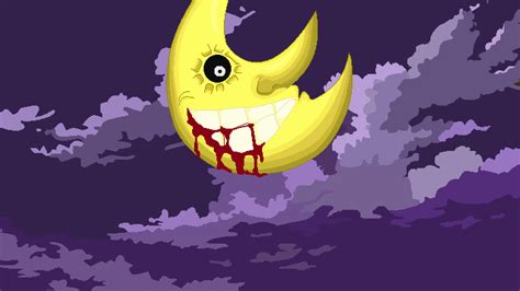 Soul Eater Moon Background Pixelated By Clgbases On Deviantart