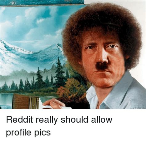Sq Reddit Really Should Allow Profile Pics Funny Meme On