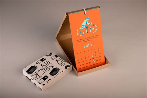 Recycling Calendar On Behance