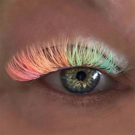 pastel rainbow eyelashes ethereal unicorn makeup ideas for halloween photos cute makeup