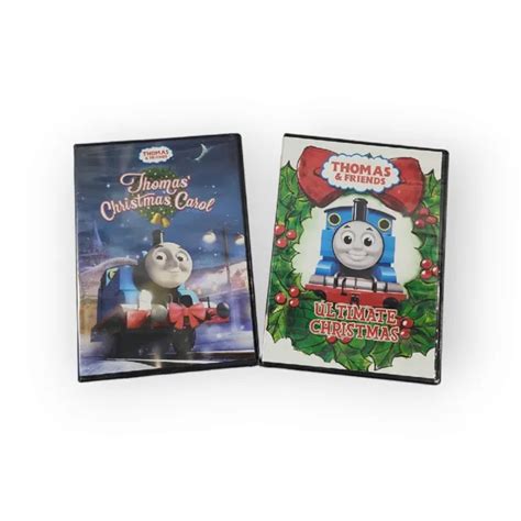 Thomas Friends Thomas Christmas Carol And Ultimate Christmas 2 Dvds 18
