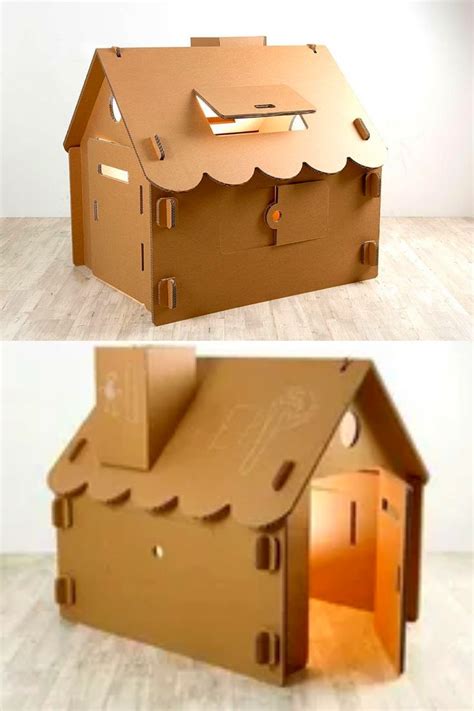Can you make a cat house out of cardboard? how to make an easy cat house in a cardboard