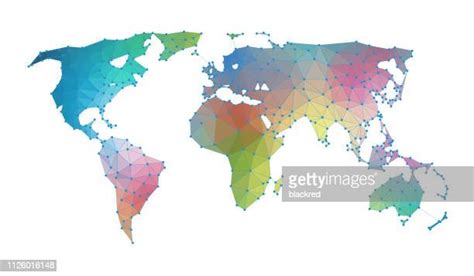 Polygon Map World Photos And Premium High Res Pictures Getty Images