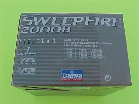 Daiwa Sweepfire B Spinning Reel New In The Box Berinson Tackle