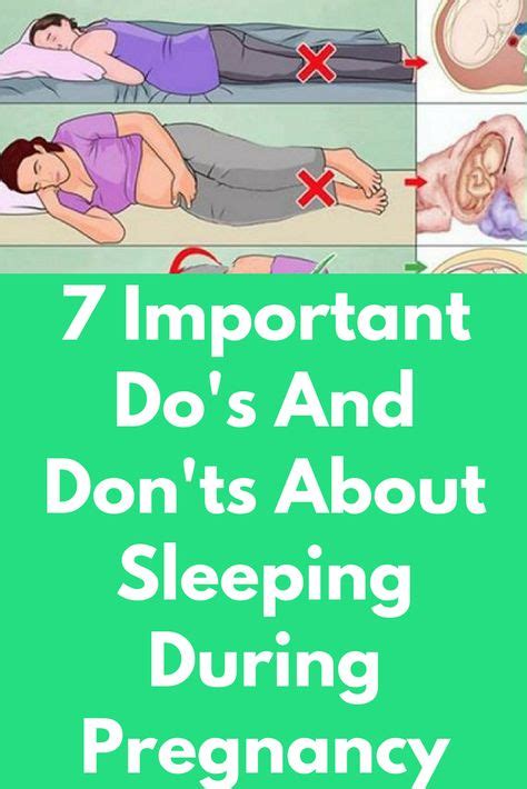 7 Important Dos And Donts About Sleeping During Pregnancy Rule 1