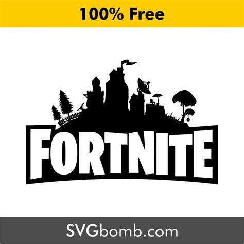 Free Fortnite Logo Cut File Download | SVGBOMB