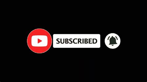 Subscribe Black Screen Youtube