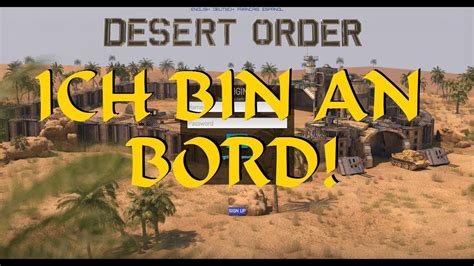 Desert Order Browsergame 1 Ich Bin An Bord Youtube