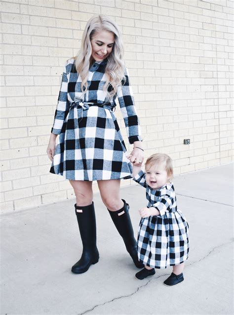 Mommy And Me Dresses Fall Matching Clothes For Mommy And Daughter