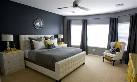 15 Visually Pleasant Yellow And Grey Bedroom Designs Home Design