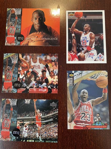 Mavin 5 Michael Jordan 1991 1994 Upper Deck Basketball Cards