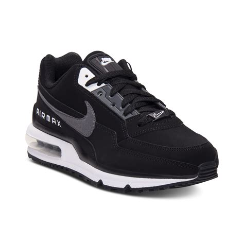 Nike Air Max Ltd Running Sneakers In Blackwhitedark Grey Black For