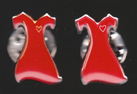 American Heart Association Red Dress Lapel Pins Lot Of 2 Issued 2003