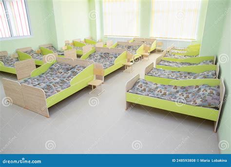 New Children S Beds For Toddlers In Kindergarten New Baby Beds In An