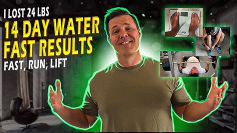 14 Day Water Fast Results 24 Lbs Weight Loss In 14 Days My 2 Week