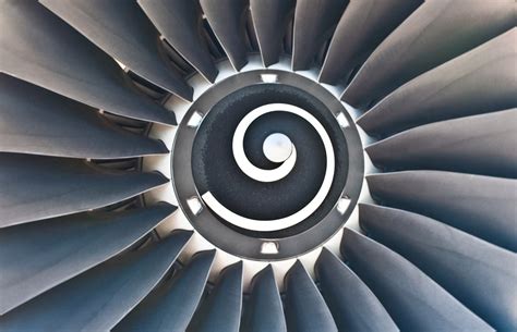 What Is The Spiral Mark On The Cone Of The Aircraft Engine Aircraft