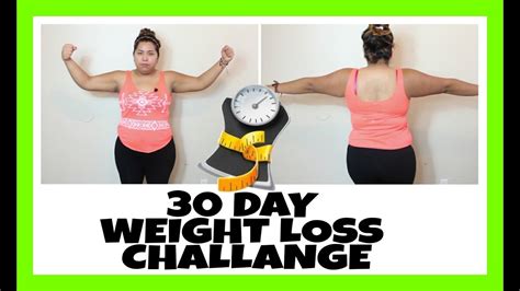 30 Day Weight Loss Challenge Day 1 Youtube