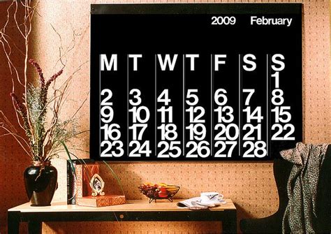 Stendig Wall Calendar