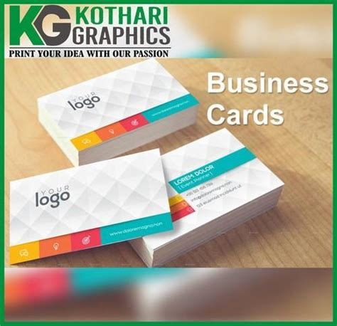 With our range of premium printing options, you will instantly enhance your market presence! Business Card Printing Service in Navjot Square, Zirakpur | ID: 10025518812