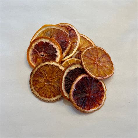 Dried Blood Oranges, 12 Pieces | Collins & Coupe