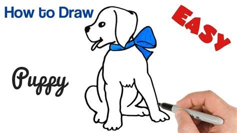 Very thorough but easy to read with clear pictures to help you understand the method. How to Draw Puppy Cute and Easy Drawing for beginners - YouTube