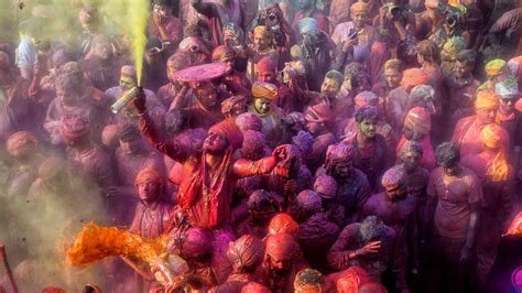Holi 2023 India Celebrates Festival Of Colours Bbc News
